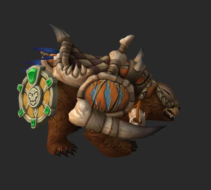 Ancestral War Bear mount in WoW: Midnight